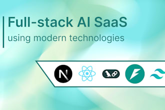 build full stack ai saas for you