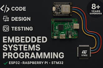 do esp32 wifi ble, raspberry pi or stm32 programming