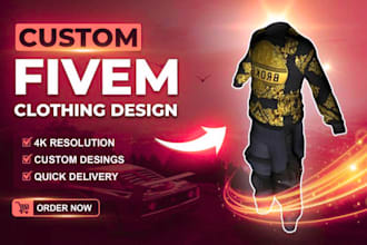 create custom clothing for fivem