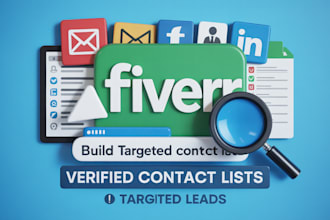 build targeted contact lists with verified email addresses