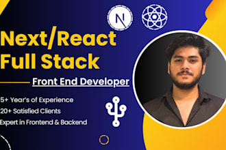 build ai powered react or next js web apps with chatbots SEO integrations