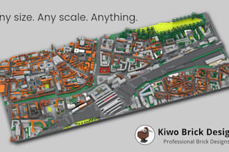 design a professional lego model for you