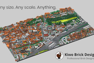 design a professional lego model for you