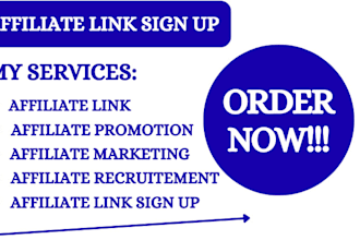do affiliate link sign up referral promotion affiliate recruitment