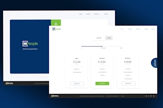 design and redesign website ui ux design on figma