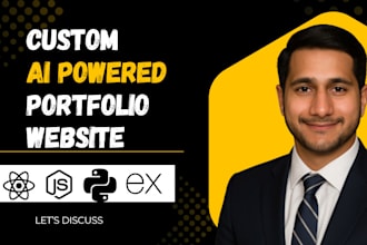 build your personalized portfolio website with aipowered portfolio website