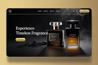 build perfume shopify store perfume fragrance ecommerce store cologne website