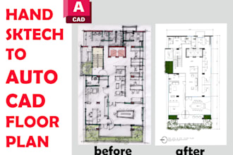 do cad correction drawing