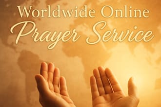 perform heartfelt online prayer for you or your loved ones