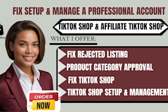 fix tiktok shop manage tiktok shop rejected listing tiktok influencer affiliate