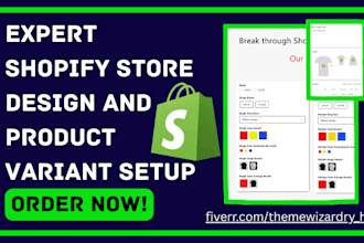 setup shopify store product variant globo product options avis color swatch king