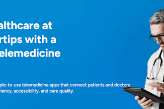 develop telemedicine app telehealth app pharmacy app telemedicine mobile or web