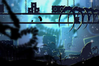 make a 2d background for a game or cartoon