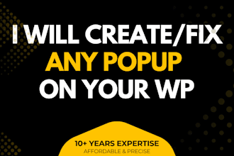 add popups newsletter forms or exit intent in wordpress