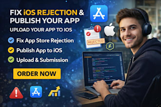 fix ios rejection , publish app to ios , upload app to ios