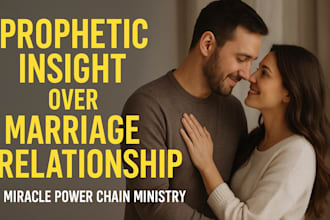 give you a timely prophetic word within 24 hours over marriage or relationship