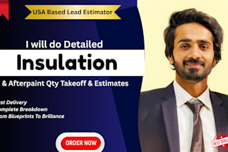 do insulation material takeoff and quantity estimation
