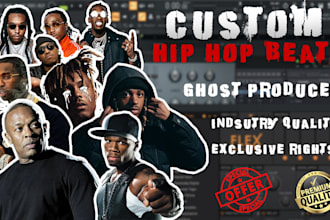 make exclusive custom hip hop beats with full rights