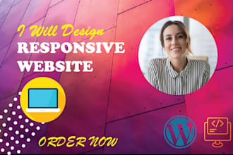 make a unique professional website for you