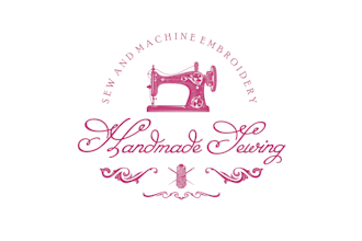 create professional and specially sewing machine logo design