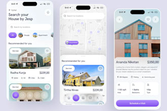 property management app, property listing app, real estate CRM app