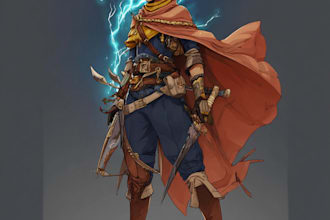 dnd character art and dnd character art