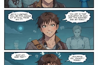 draw  comic art character