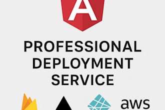 deploy angular, react app to firebase, vercel, netlify, AWS, github, custom host
