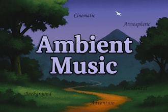 compose and produce ambient music for your videogame