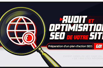 do a complete SEO audit for french website