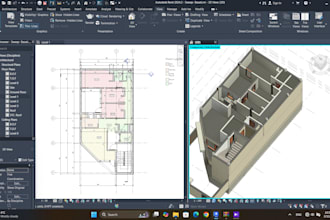 make professional revit drafting as architect