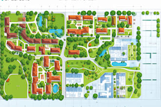 do plot plan, estate, town planning, urban planning  housing scheme layout plan