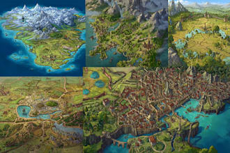 do map design fantasy map maker fantasy map city map illustration map maker
