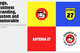 business logo and complete branding identity