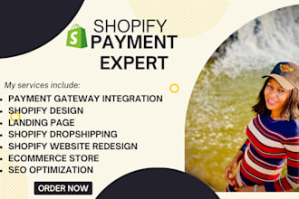 include and enhance shopify payment gateways and systems