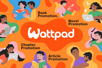 do viral wattpad book promotion and erotic book promotion