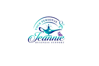 design personal virtual assistant genie lamp logo