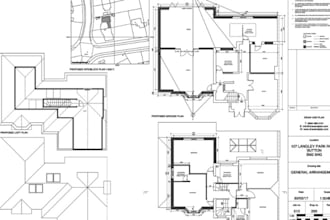 do UK planning drawings, building regs drawings