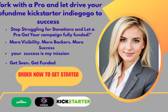 promote your crowdfunding kickstarter indiegogo gofundme