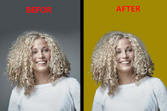 model retouch and professional image masking service