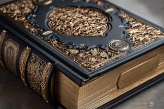 draw amazon KDP book cover and low content interior