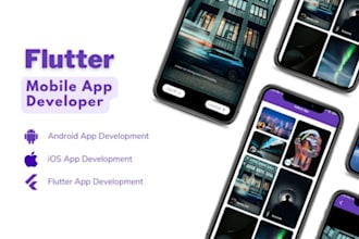 do flutter mobile app development, ios, android app development
