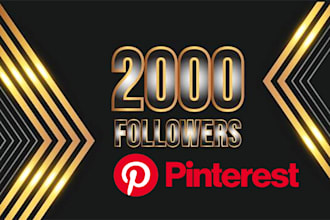 do organic pinterest guaranteed followers