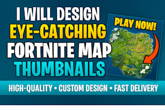 create custom fortnite map thumnails