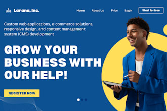 build a custom website for your business for growth