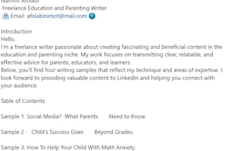 write a parenting, baby, family and education article