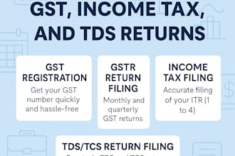 file your gst, income tax, and tds returns accurately and on time
