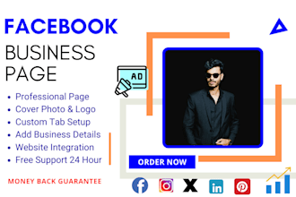 do facebook business page creation , fb fan page and setup
