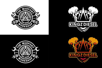 design eyecatching auto detailing, car wash, automotive logo