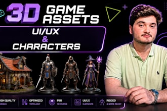 design 3d game assets